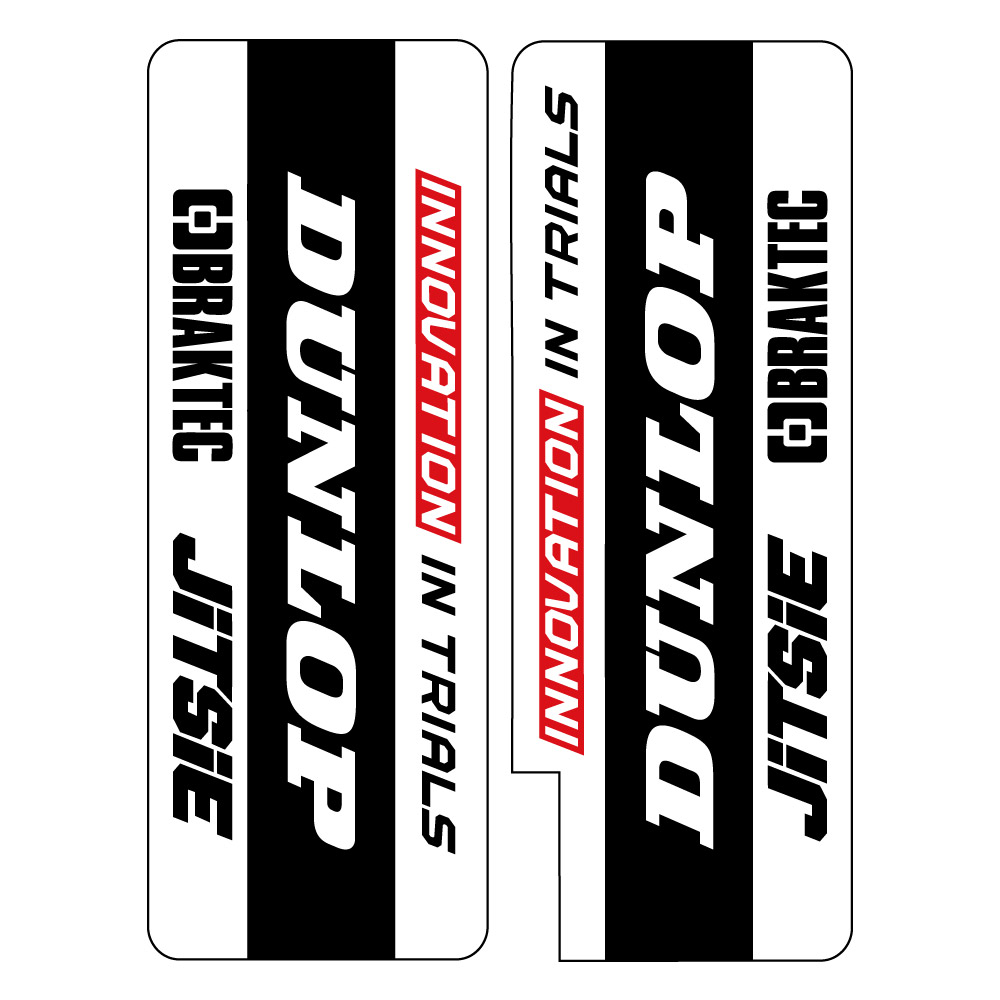 Fork Stickers Dunlop