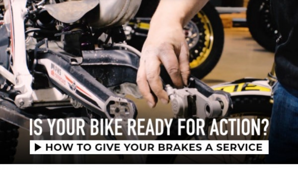 Is your bike ready for action? #1 Brake service