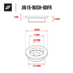 Bushes for Floating Brake Disc Gas Gas, Scorpa, Sherco, TRS, Vertigo