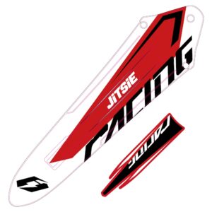 Jitsie Front/Rear Mudguard Sticker Gas Gas TXT Racing - 2020
