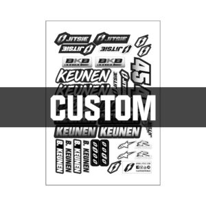 Jitsie Custom Sticker Sheet A5 14.8X21CM