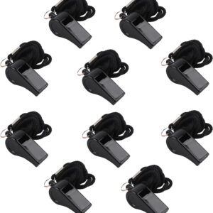 Jitsie Plastic Whistle with Lanyard