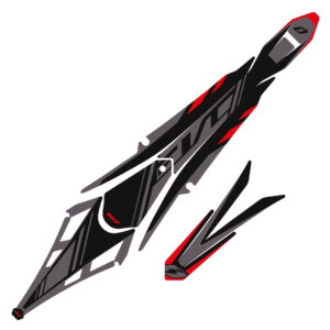 Jitsie Front/Rear Mudguard Sticker Stealth Beta Evo 20-25