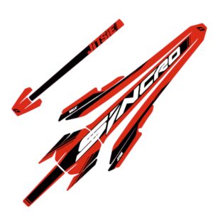 Jitsie Front/Rear Mudguard Sticker Beta Sincro 2026